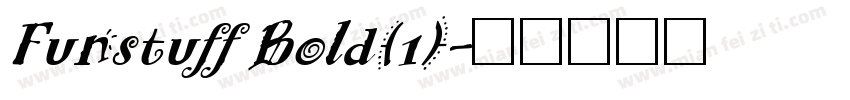 Funstuff Bold(1)字体转换
